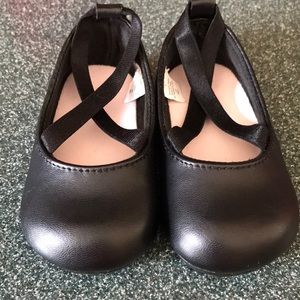Baby Black Ballet Inspired Shoes
